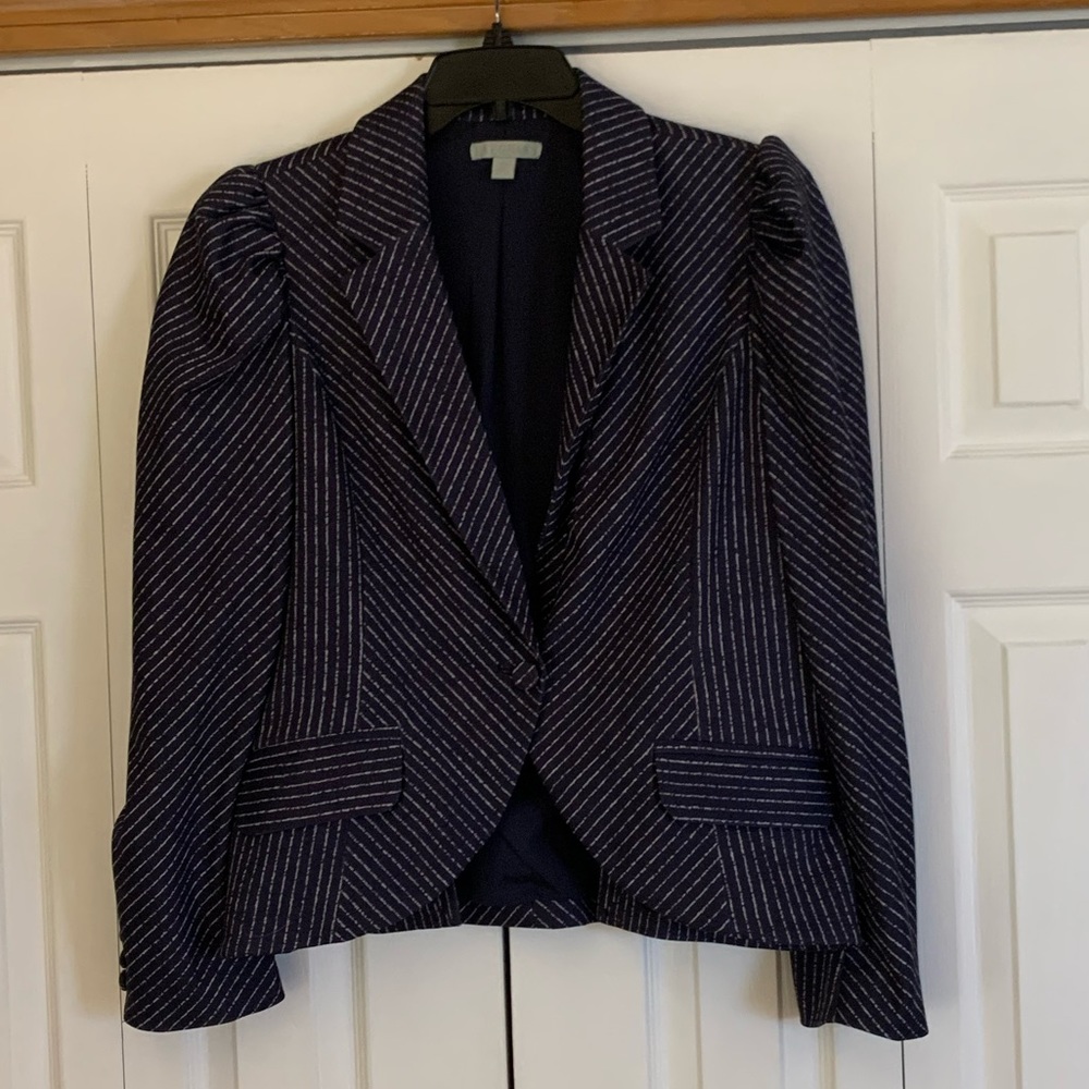 Like new Rye Grass navy and white jacket